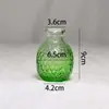 Jarrón de cristal estético de estilo nórdico minimalista para mesa, adorno de cristal, botella de aromaterapia, portalápices, recipiente de almacenamiento