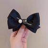 Tocado con accesorio para el pelo con forma de bola y lazo de mariposa de alta calidad, estilo vintage con horquilla de camelia para la parte posterior