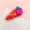 Japonês e coreano transparente areia movediça bonito hairpin cocar novo handmade doce fruta franja lado hairpin acessórios para o cabelo atacado