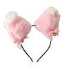 Diadema para Orejas con Lazo y Cascabel, Accesorios para la Cabeza con Orejas de Animal, Diadema de Orejas de Gato Exclusivamente para Suministro Transfronterizo a Europa y América
