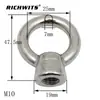 Tuerca de elevación estilo japonés de acero inoxidable 304 Tuerca de anillo de elevación JIS1169 tuerca de anillo aparejo de acero inoxidable
