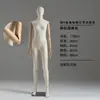 Mannequins de Tecido para Corpo Inteiro Props Rack para Vitrine de Loja de Roupas Femininas Mão de Atividade Falsa Corpo Humano Rack de Mannequim para Roupas Femininas