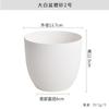 Simulação vaso de plástico flor espuma flocado verde pequeno plantio arranjo de flores vaso decorativo flor falsa vaso fosco suculento mesa atacado