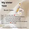 Collar de Acero de Titanio, Popular en Europa y América, Collar con Forma de Libro de Carta de Amor Grabada, Collar con Forma de Sobre de Carta de Amor Abrible, Cadena para Clavícula