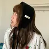 Orejeras de Punto de Color Sólido Simples Estilo Coreano, Accesorios de Diadema Versátiles y Cálidos para Otoño e Invierno, Protección para los Oídos, para Tomar Fotos