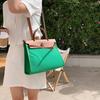 Bolso de Mano de Moda Europeo y Americano Transfronterizo Nuevo Bolso de Lona para Mujer Maletín Retro Bolso de Mano Bolso de Hombro Único Cruzado