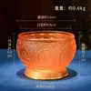 Cuenco Tesoro de Esmalte Yuanhui de Buda Cuenco de Suministro de Agua de Esmalte Suministros Pre-Buda Decoración de Entrada del Hogar Estudio