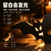 Decoraciones Temáticas de Calabaza de Halloween Adornos de Madera con Forma de Fantasma para Escritorio Decoración de Ambiente para Ventana Accesorios para Fotos