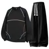 [M-8XL] Conjunto Deportivo Casual Otoño 2026 Tallas Grandes para Hombre, Sudadera Versátil y Pantalones Casuales Modernos para Hombre