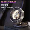 Ventilador de Escritorio Retráctil Popular Seleccionado Cuidadosamente con Carga USB, Luz Ambiental de Colores, Mini Ventilador para Montar en la Pared de Dormitorio