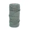Cuerda de Cáñamo Colorida [Alto Valor Estético] 4.5mm Tejido a Mano Material de Decoración DIY Cuerda para Envolver Mesa de Café Cuerda de Amarre