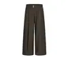 Pantalones Casuales Simples Retro Americanos para Hombre Otoño Tendencia Marca Plisados Estilo Old Money Sueltos Rectos de Pierna Ancha