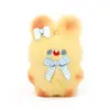 Colgante de muñeca de conejo de dientes hecho a mano creativo Peluche Muñeca de Dibujos Animados muñeca hecha a mano regalo llavero joyería al por mayor