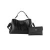 2022 Nuevo Estilo Bolso de Hombro Simple Bolso Balde Portátil de Moda Texturizado Retro Bolso Cruzado para Mujer para Ir al Trabajo