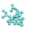 Cuentas antiguas de turquesa optimizadas, cuentas sueltas de jade de imitación, cuentas de barril verde, pulsera, collar, accesorios de joyería, cuentas hechas a mano