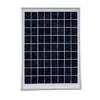 Fornecimento de fábrica painel solar 18V10W sistema de energia fotovoltaica residencial painel laminado de vidro policristalino grau A