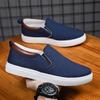 2026 Novo Modelo Comércio Exterior Transfronteiriço Tamanho Grande Sapatos Masculinos Estilo Coreano Sapatos de Lona Masculinos Slip-On Sapatos de Tecido Old Beijing Slip-On