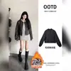 Falda de punto de lana con lunares para mujer, estilo bodycon línea A, para otoño e invierno, falda corta básica de tono gris estilo coreano