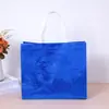 Bolsas de Mano de Tejido No Tejido con Estampado, Bolsas de Compra de Tejido No Tejido Coloridas con Láser, Bolsas de Empaque Personalizadas, Bolsas de Regalo para Tienda de Zapatos para Mujer