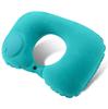 Al por mayor prensa inflable almohada en forma de U almohada inflable para el cuello almohada de viaje para hombres y mujeres almohada inflable automática puede ser una generación de cabello