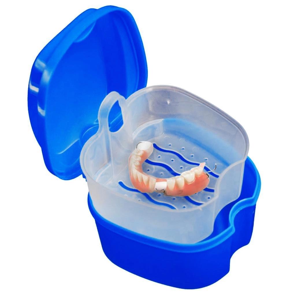 Denture-Bath-Box-Case-False-Te