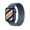 Adequado para Pulseira de Apple Watch S10/Se/6/5 Elástica Tecida de Laço Único de Nylon Apple89 Pulseira de Relógio Universal