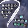 Nuevo Estilo Bohemio Transfronterizo Aleación Amuleto Cuerda de Cuero Tejida a Mano Colgante Botón Accesorios Decorativos