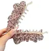Novedad Primavera/Verano 2026 Estilo Coreano Diadema con Estampado de Leopardo para Cola de Caballo Baja, Accesorio para el Cabello para Mujeres