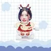 Robô de Corda Acrílico Itzy Hwang Yeji Caminhando Figura de Brinquedo Mercadoria de Celebridade Feito Sob Medida a Partir da Sua Própria Imagem
