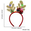Accesorios para fiestas navideñas transfronterizas de Amazon, tocado antiguo con astas, diadema para niños, bonito regalo, diadema