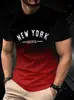 2025 Nueva Camiseta Casual Versátil de Manga Corta para Hombre con Estampado, Moda Europea y Americana, Versátil, de Alta Calidad