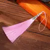 Nuevo Sombrero Hueco con Borlas, Sombrero Cónico con Borlas de Cola de Fénix Huecas, Accesorios Decorativos, Adornos Colgantes de Seda de Poliéster, Accesorios, Borlas