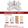 Tablero perforado colorido inspirado en la dopamina para decoración de pared de sala de estar, un nuevo estante de almacenamiento metálico engrosado con accesorios magnéticos, diseñado para ocultar imperfecciones