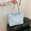 Bolso Grande de Moda y Popular para Mujer 2025 Primavera Nuevo Bolso de Hombro Gran Capacidad Casual Versátil Bolso Tote Bolso para Ir al Trabajo