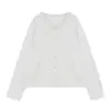 Top Adelgazante ALINDM Tallas Grandes para Mujeres Tallas Grandes 100 kg Cardigan Chaqueta de Manga Larga para Otoño Temprano para Mujeres