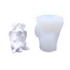 Meiqier Molde de Silicone 3D 3D Anjo Pedra Perfumada para Bolo de Chocolate Fondant DIY Molde de Assar