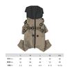 Roupa para Animais de Estimação Transfronteiriça Capa de Chuva para Cães Tudo-Em-Um com Coleira Impermeável para Exterior Estilo Montanha Jaqueta de Trabalho Quatro Patas