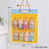 Bolsa de Armazenamento Labubu Star People Grande Capacidade Transparente à Prova de Poeira Brinquedo de Pelúcia Boneca Labubu Bolsa de Exibição para Pendurar
