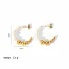 Pendientes de Moda Estilo Ins de Venta Caliente Transfronterizos Lujo Accesible Pendientes de Perla que No se Desvanecen Pendientes de Gama Alta de Nicho para Mujer