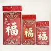 Novo Envelope Vermelho Grande Fosco Papel Jincong Envelope Vermelho Casamento Ano Novo Geral Criativo Envelope Lai See Caractere Fu Bolsa de Envelope Vermelho Dez Mil Yuan