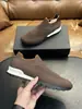 Kiton Transfronteiriço Novo Modelo 2022 Novo Estilo Tênis Slip-On de Malha Fly-Knit Salto Baixo Corte Profundo Exportação Europeia e Americana Tamanho Grande