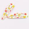 Clip de BB Coreano Nuevo Estampado Clip para el Cabello Pintado de Gota de Agua Clip de Flequillo Colorido para Niños Accesorios para el Cabello Clip para el Cabello Clip Lateral Mayoreo