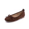 Zapatos de una sola capa estilo francés para mujer, zapatos casuales estilo coreano, suela suave cómoda, no cansan los pies, zapatos para mujer, para ir al trabajo, boca poco profunda, zapatos de leche