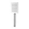Aço inoxidável Top Spray chuveiro poderoso pressurizado de silicone Chuveiro Chuveiro Banheira Banheira Universal de 4 pontos Bico de Interface