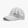 Gorra de Béisbol de Malla Unisex con Visera Plana para Deportes al Aire Libre, Transpirable, Protectora del Sol y para Dar Sombra