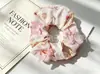 Goma para el pelo simple de perlas de alta elasticidad con lazo, scrunchie lindo, para manualidades, suministro al por mayor para puestos, directo del fabricante
