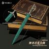 Juego Elden país perdido Caballero Espada cabeza ancha pistola dientes largos Katana adornos de metal hoja no abierta