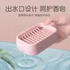 Jabonera de Drenaje de Doble Capa Camelia para Baño, Simple y Práctica, Soporte de Jabón Ligero sin Tapa, Envío Gratis