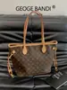 Bolsa de Hombro Cruzada Nueva para Otoño e Invierno 2025, Bolso de Axila, Gran Capacidad, para Viajar, Bolso de Mano Simple y de Moda, Bolso Tote Retro