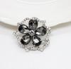 Accesorios de joyería de bricolaje con flor de cinco pétalos de cristal rosa de fábrica Kuisha, salida de aire, accesorios de ropa, accesorios, material de accesorios, diamante